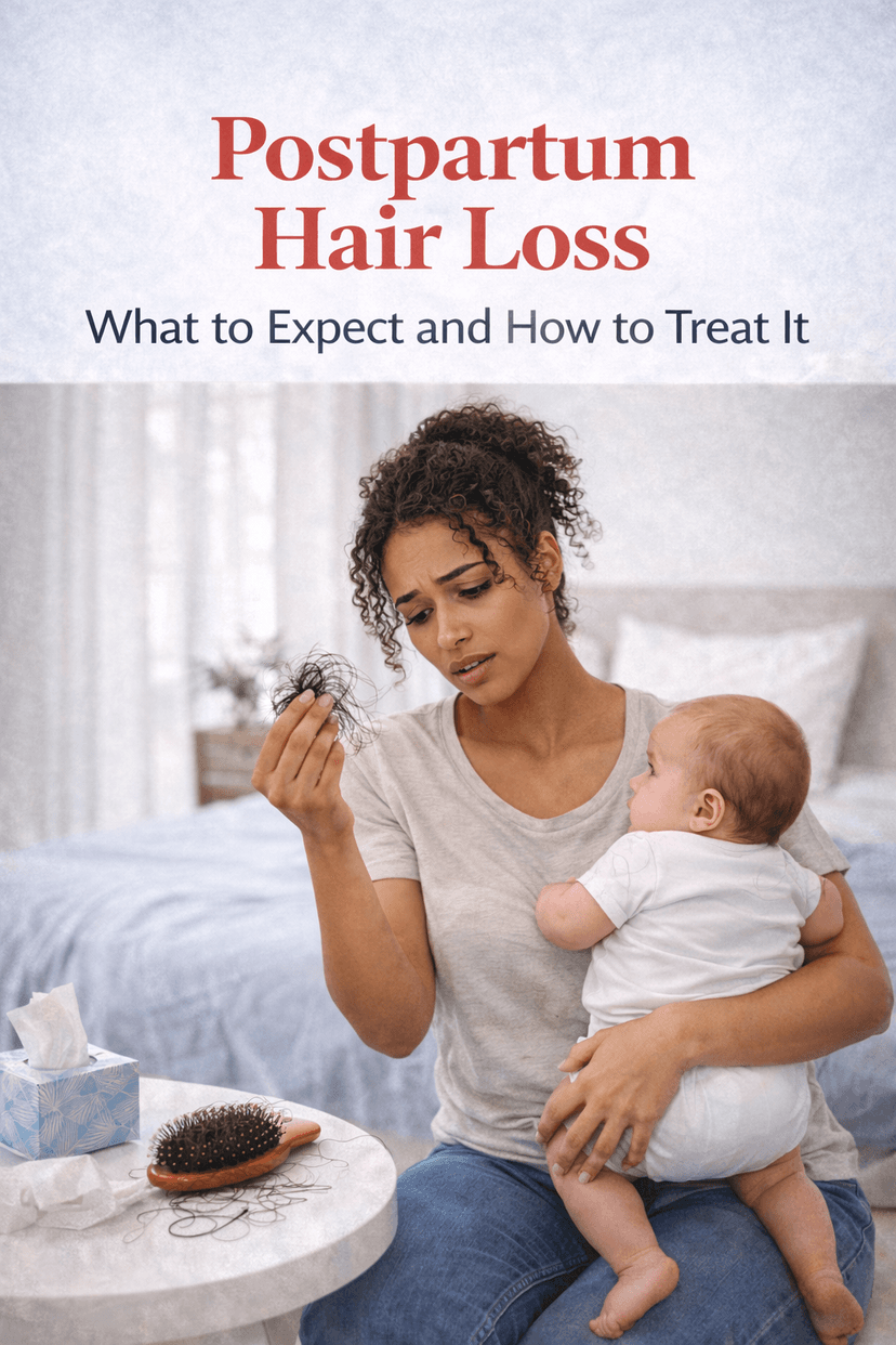 Postpartum Hair Loss: What to Expect and How to Treat It