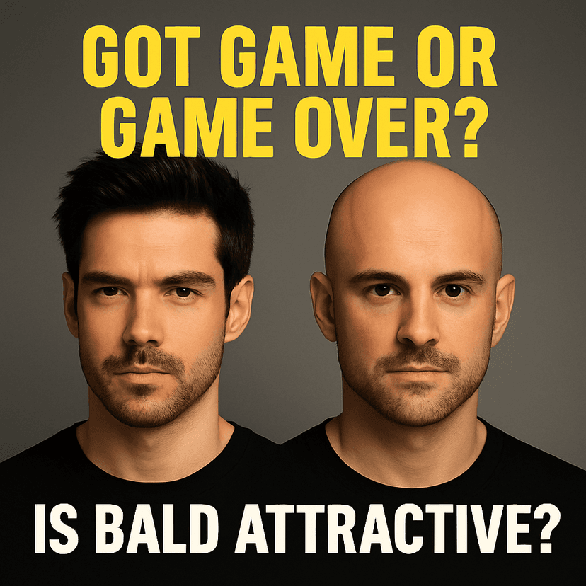 Is Bald Attractive? Hair Today, Gone Tomorrow